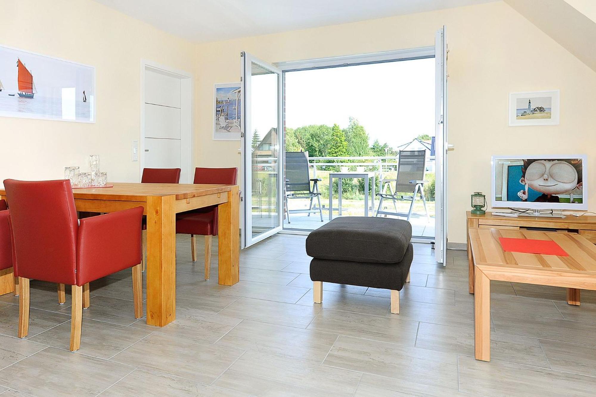 Besondere Aussicht - Ferienwohnung Deichblick Бензерзиль Экстерьер фото